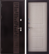 Входная дверь Термо Урал Декор Беленый дуб