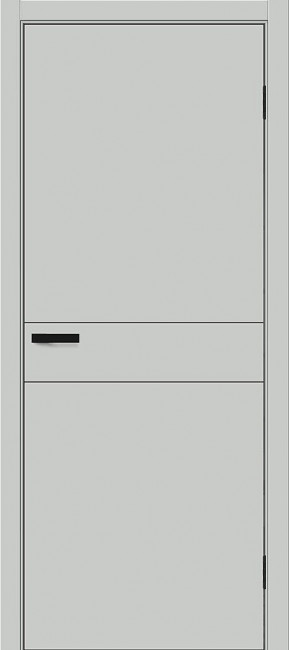 Межкомнатная дверь из ПЭТ Браво 0.24П Grey Silk