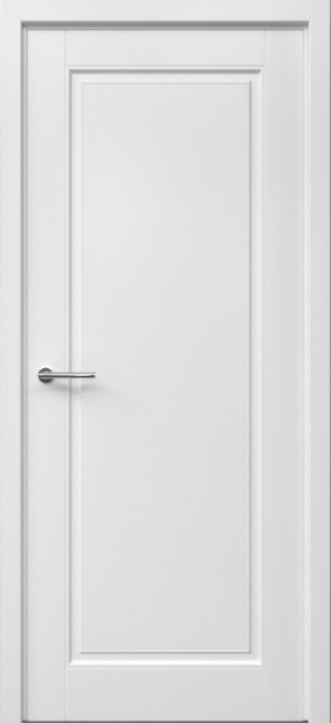Межкомнатная дверь эмаль Классика 1 Белая