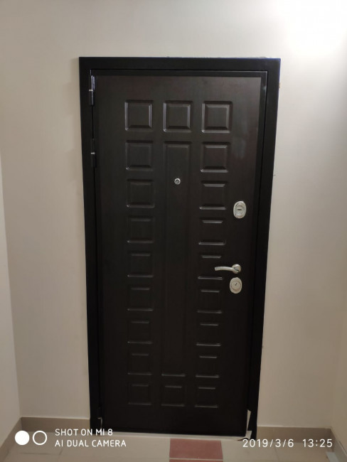 Входная дверь Премиум 3К 183 Беленый Дуб