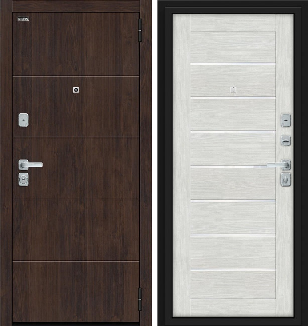 Входная дверь Bravo R Прайм Bianco Melinga