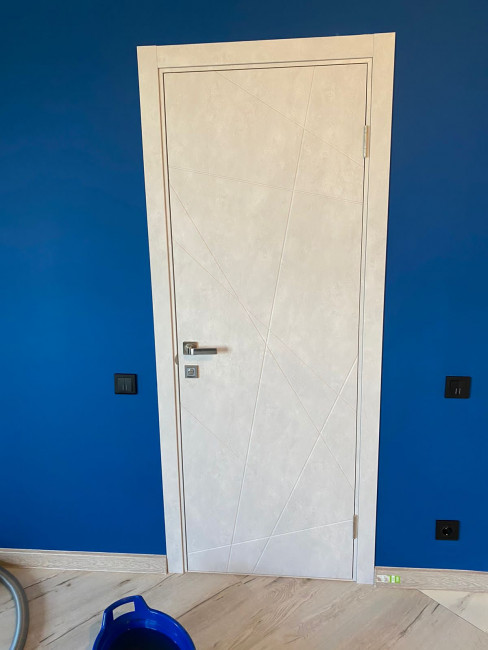 Межкомнатные дверь Эко Шпон Граффити-5Д Look Art