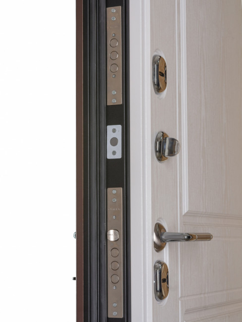 Входная дверь Термо Урал ПП Белый ясень