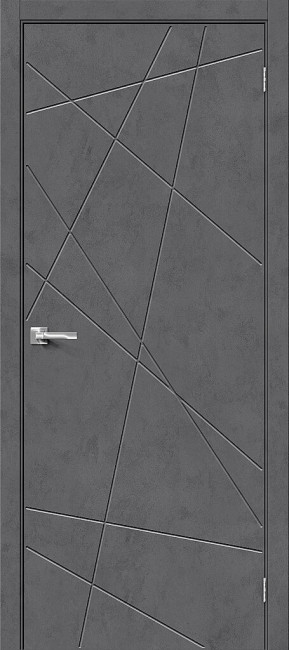 Межкомнатная дверь Эко Шпон Граффити-5Д Slate Art