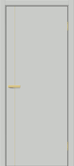 Межкомнатная дверь из ПЭТ Браво 0.10П SG Grey Silk Межкомнатная дверь из ПЭТ Браво 0.10П SG Grey Silk