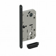 Замок межкомнатный M-3-CL МатЧерный