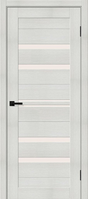 Межкомнатная дверь Эко Шпон Браво-30 Bianco Melinga Межкомнатная дверь Эко Шпон Браво-30 Bianco Melinga