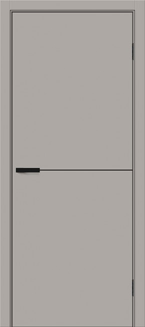 Межкомнатная дверь винил Браво-0.81 Grey Pro
