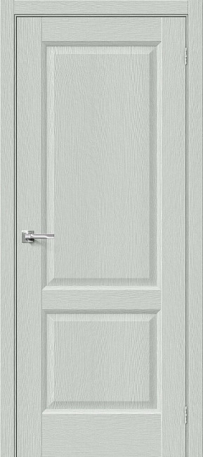 Межкомнатная дверь Эко Шпон Неоклассик-32 Grey Wood 