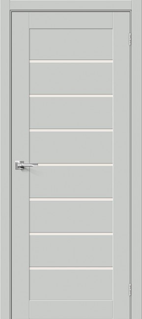 Межкомнатная дверь из ПЭТ Браво 22 Grey Silk