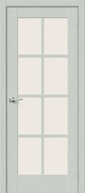 Межкомнатная дверь Эко Шпон Прима-11.1 Grey Wood 