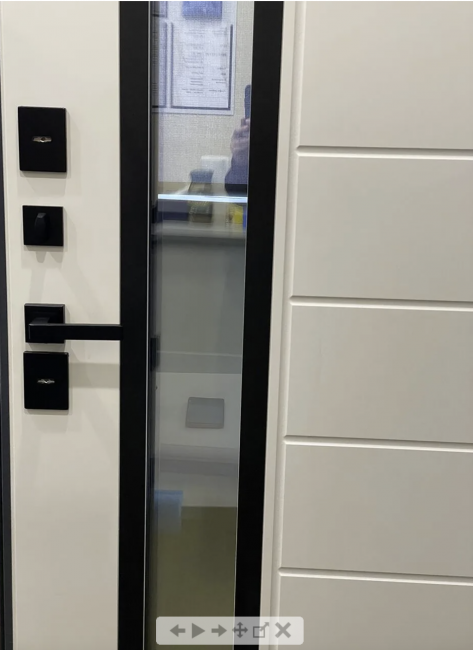 Входная дверь Термо Осло 3К Белый матовый