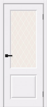 Межкомнатная дверь винил Скинни 13 White Pro