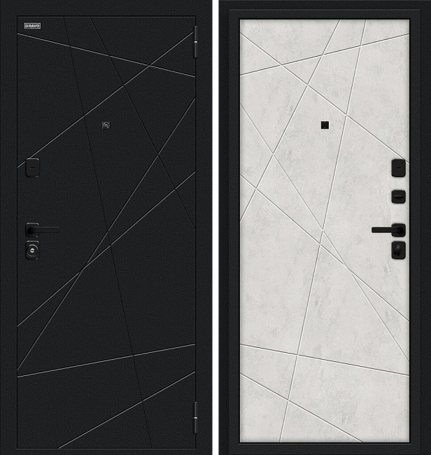Входная дверь Bravo R Граффити-5 Look Art