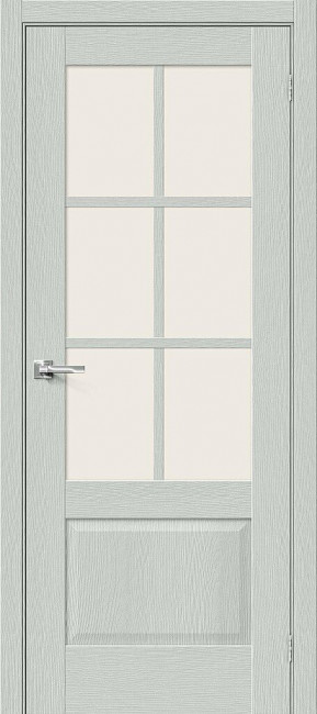 Межкомнатная дверь Эко Шпон Прима-13.0.1 Grey Wood 