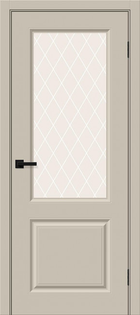 Межкомнатная дверь винил Скинни 13 Cream Pro