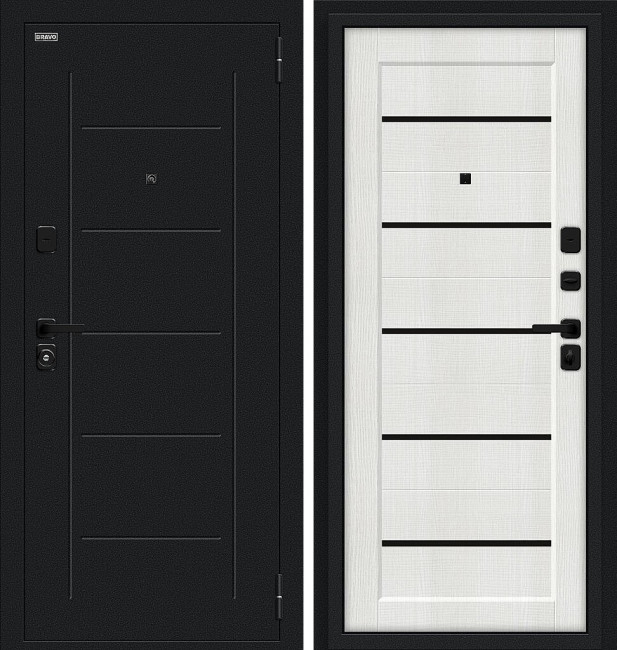 Входная дверь Bravo R Борн Bianco Melinga