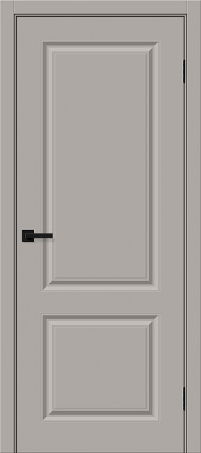 Межкомнатная дверь винил Скинни 12 Grey Pro 