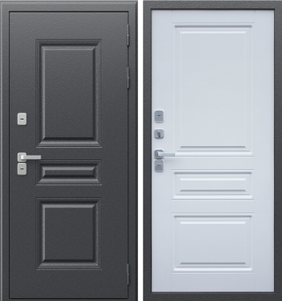 Входная дверь Термо Диксон Белый матовый Входная дверь Термо Диксон Белый матовый