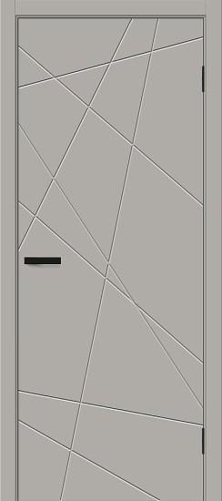 Межкомнатная дверь эмаль Граффити-5 Greyny