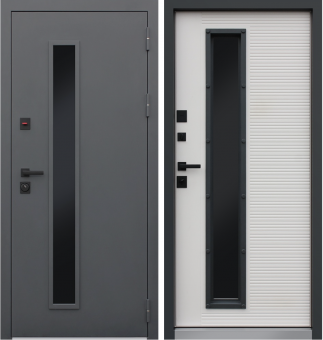 Входная дверь Термо TRENTO с окном Входная дверь Термо TRENTO с окном