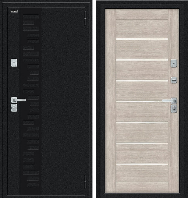 Входная дверь Термо Техно Декор 2 Cappuccino Melinga