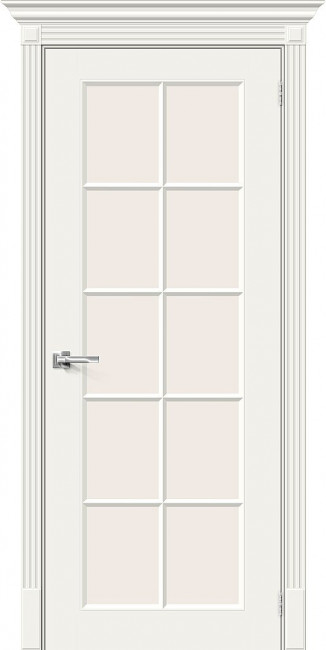 Межкомнатная дверь эмаль Скинни-11.1 Whitey