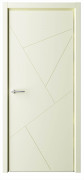 Межкомнатная дверь эмаль Геометрия 2 Слоновая кость