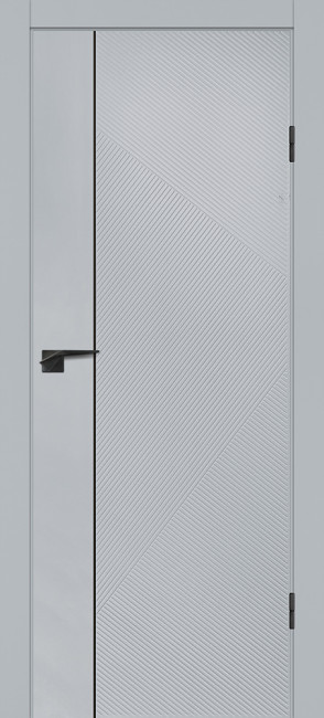 Межкомнатная дверь эмаль Смальта 49 Светло-серый