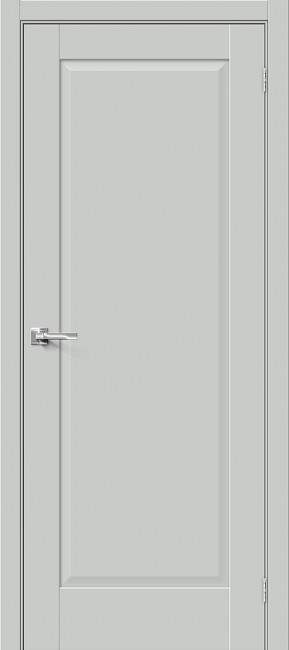 Межкомнатная дверь из ПЭТ Прима 10 Grey Silk