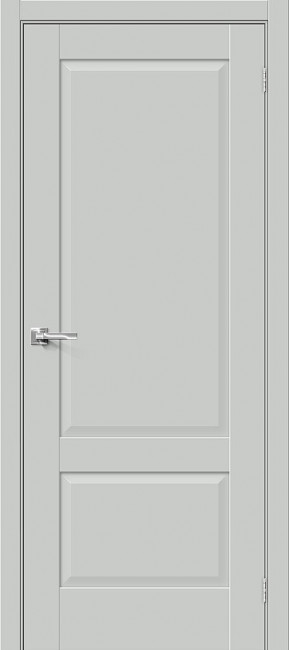 Межкомнатная дверь из ПЭТ Прима 12 Grey Silk