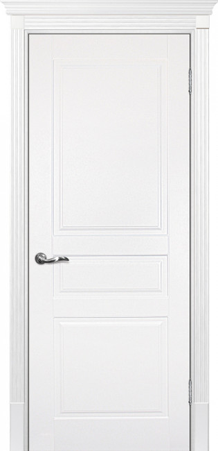 Межкомнатная дверь эмаль Смальта 1 Белая