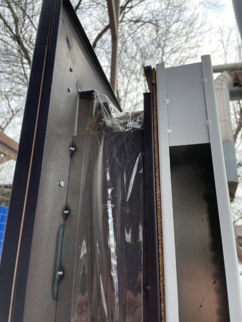 Входная дверь Термо Премиум Эмаль RAL 8019