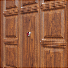 Входная дверь Спартак Орех темный Входная дверь Спартак Орех темный